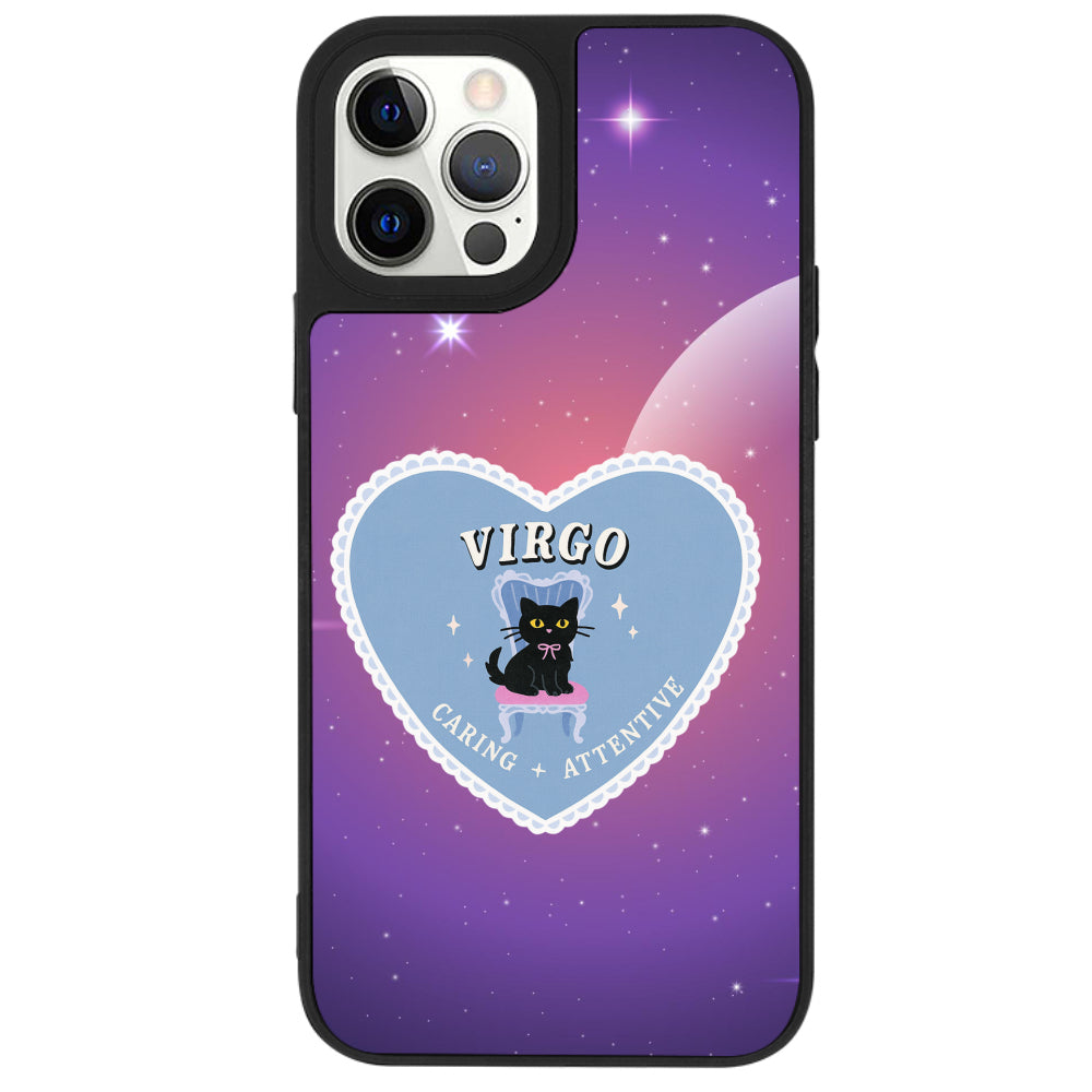 iPhone 12 Pro Başak Burcu Heart In Stars Telefon Kılıfı - Popsoketsiz