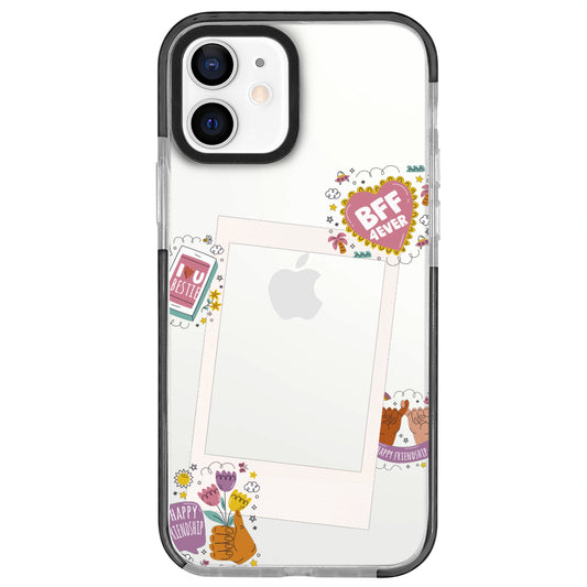 iPhone 12 Bff Ever Polaroid Telefon Kılıfı