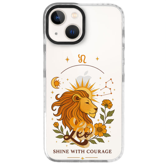 iPhone 13 Mini Aslan Burcu Way of Aries Telefon Kılıfı - Beyaz