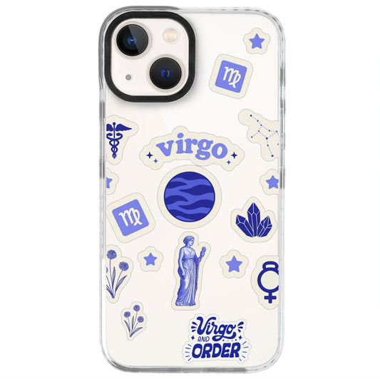 iPhone 13 Mini Başak Burcu Sweet Rules Telefon Kılıfı - Beyaz