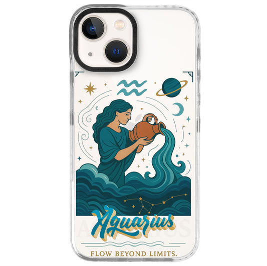 iPhone 13 Mini Kova Burcu Way of Aries Telefon Kılıfı - Beyaz