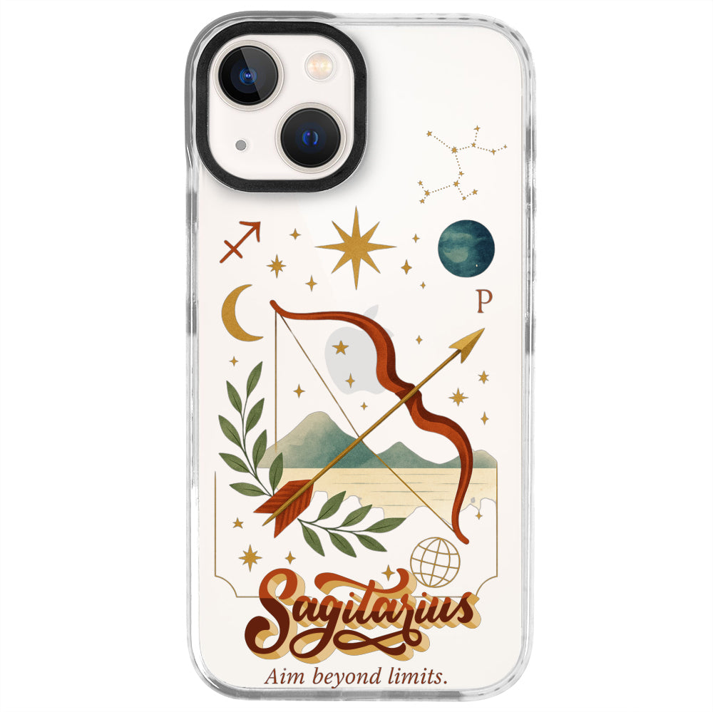 iPhone 13 Mini Yay Burcu Way of Aries Telefon Kılıfı - Beyaz