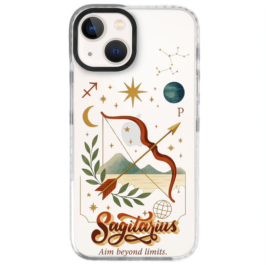 iPhone 13 Mini Yay Burcu Way of Aries Telefon Kılıfı - Beyaz