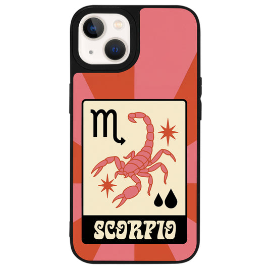 iPhone 13 Mini Akrep Burcu Sun Light Stars Telefon Kılıfı - Popsoketsiz