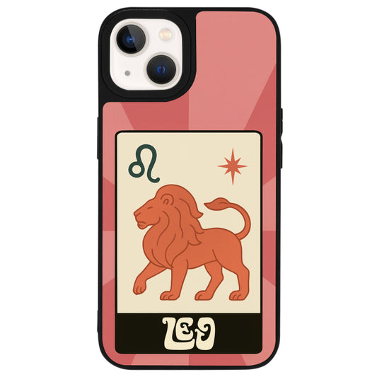 iPhone 13 Mini Aslan Burcu Sun Light Stars Telefon Kılıfı - Popsoketsiz