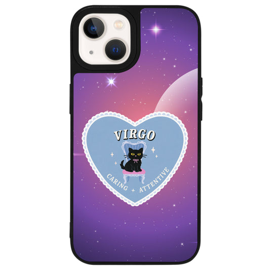 iPhone 13 Mini Başak Burcu Heart In Stars Telefon Kılıfı - Popsoketsiz