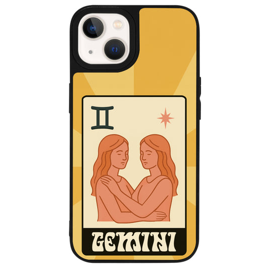 iPhone 13 Mini İkizler Burcu Sun Light Stars Telefon Kılıfı - Popsoketsiz