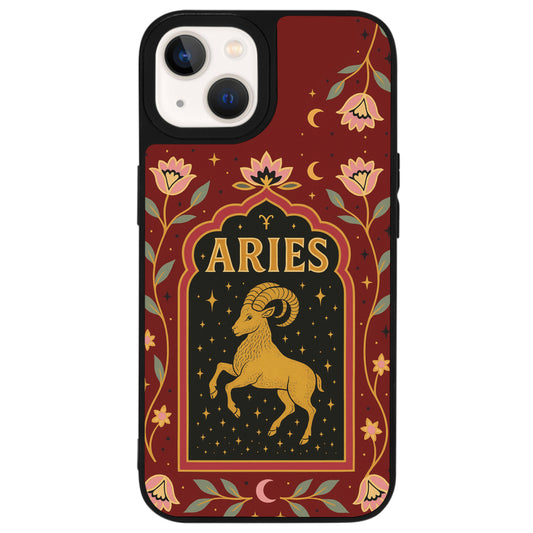 iPhone 13 Mini Koç Burcu Night Stars Telefon Kılıfı - Popsoketsiz