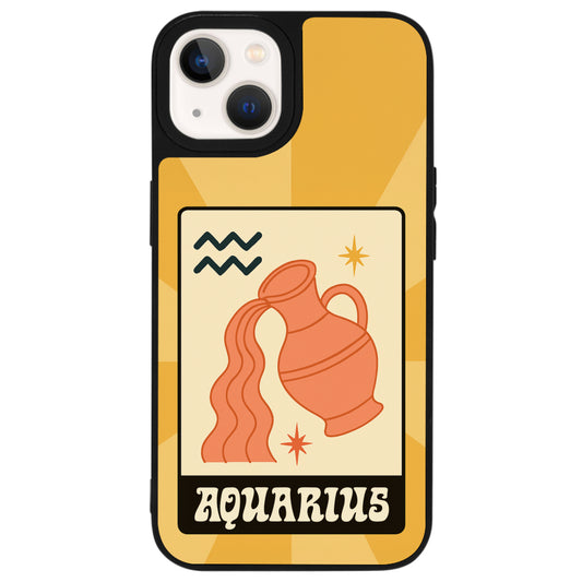 iPhone 13 Mini Kova Burcu Sun Light Stars Telefon Kılıfı - Popsoketsiz