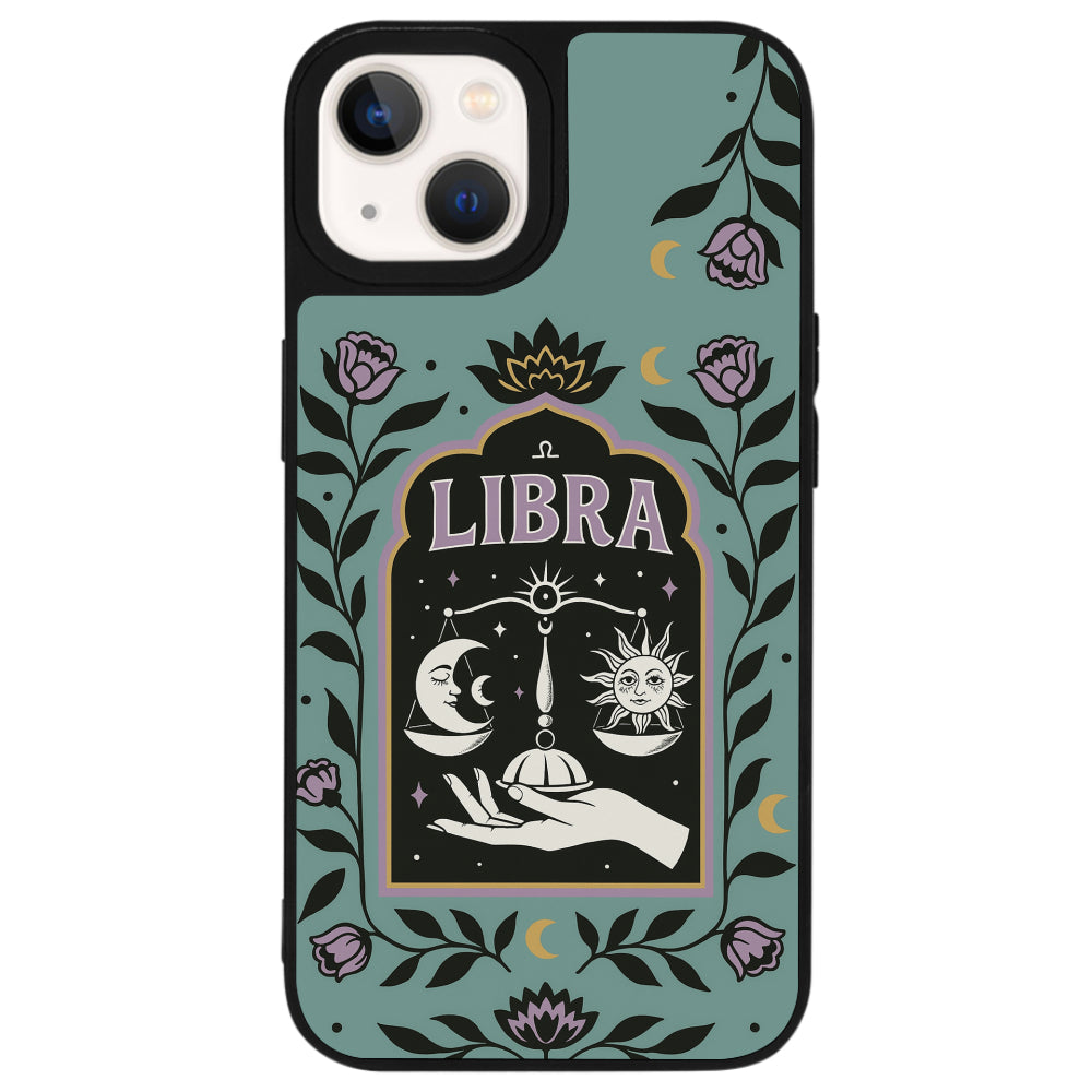 iPhone 13 Mini Terazi Burcu Night Stars Telefon Kılıfı - Popsoketsiz