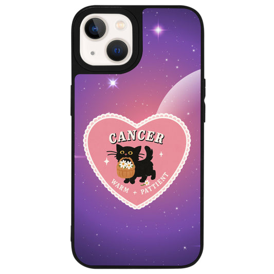 iPhone 13 Mini Yengeç Burcu Heart In Stars Telefon Kılıfı - Popsoketsiz
