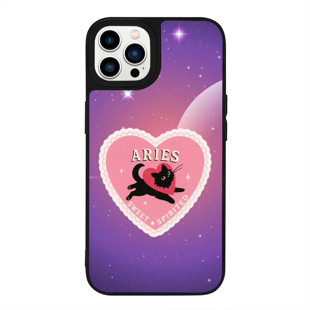 iPhone 13 Pro Max Koç Burcu Heart In Stars Telefon Kılıfı - Popsoketsiz