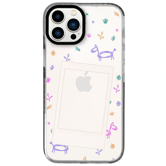 iPhone 13 Pro Colors Pics Polaroid Telefon Kılıfı