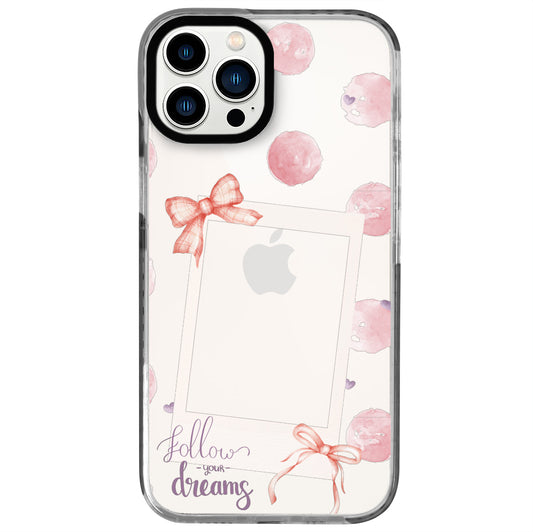iPhone 13 Pro Follow Dream Polaroid Telefon Kılıfı