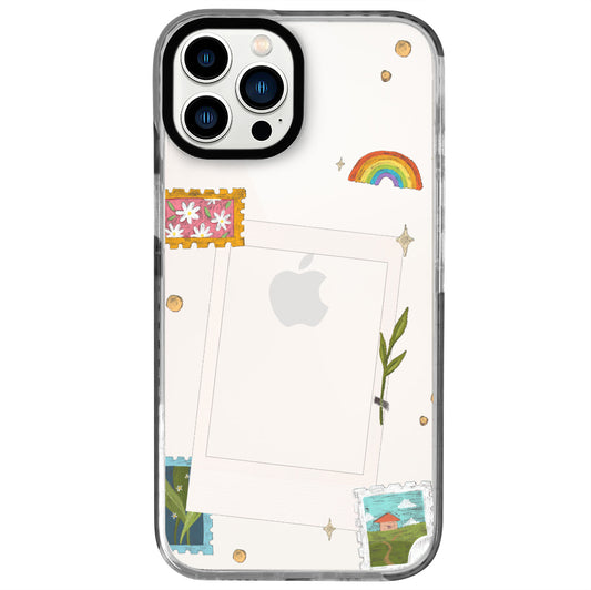 iPhone 13 Pro Postcard Polaroid Telefon Kılıfı