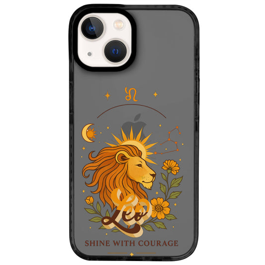 iPhone 14 Aslan Burcu Way of Aries Telefon Kılıfı - Cool Black
