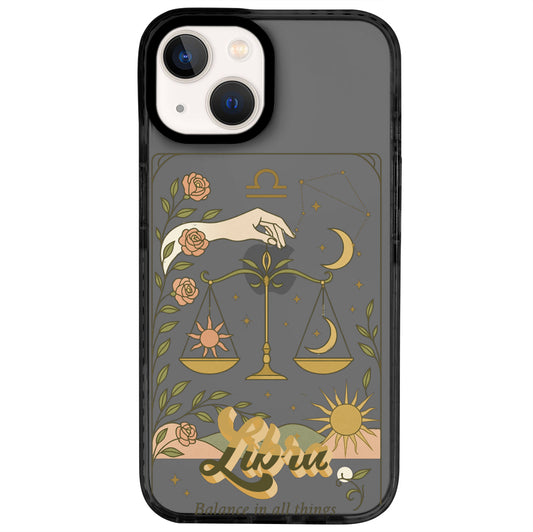 iPhone 14 Terazi Burcu Way of Aries Telefon Kılıfı - Cool Black