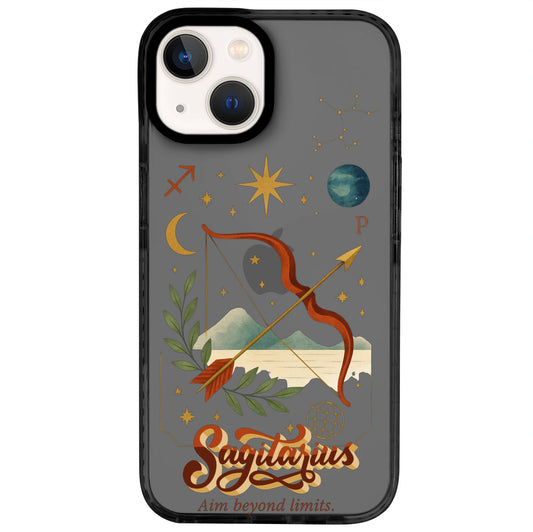 iPhone 14 Yay Burcu Way of Aries Telefon Kılıfı - Cool Black