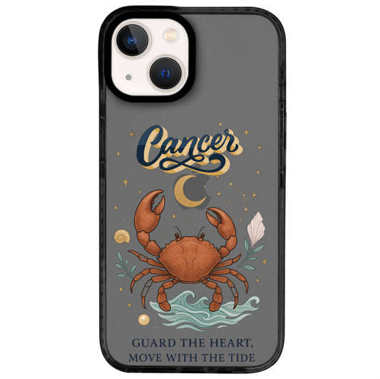 iPhone 14 Yengeç Burcu Way of Aries Telefon Kılıfı - Cool Black