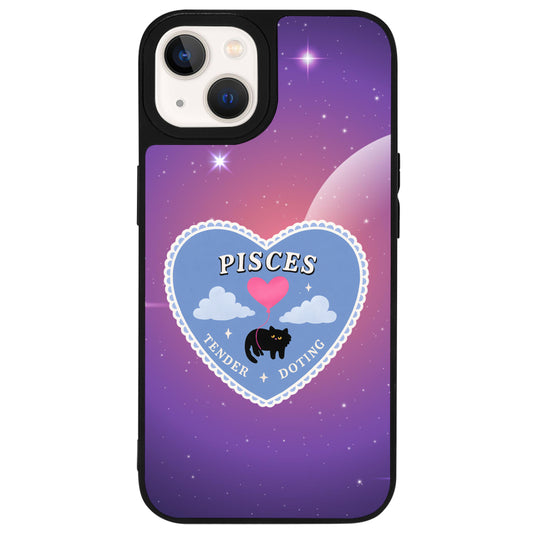 iPhone 14 Balık Burcu Heart In Stars Telefon Kılıfı - Popsoketsiz