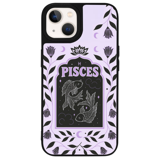 iPhone 14 Balık Burcu Night Stars Telefon Kılıfı - Popsoketsiz