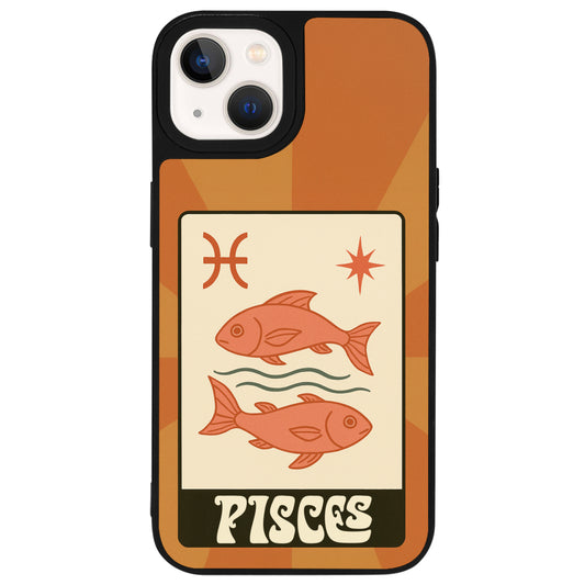 iPhone 14 Balık Burcu Sun Light Stars Telefon Kılıfı - Popsoketsiz