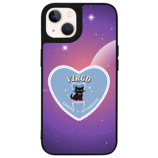 iPhone 14 Başak Burcu Heart In Stars Telefon Kılıfı - Popsoketsiz