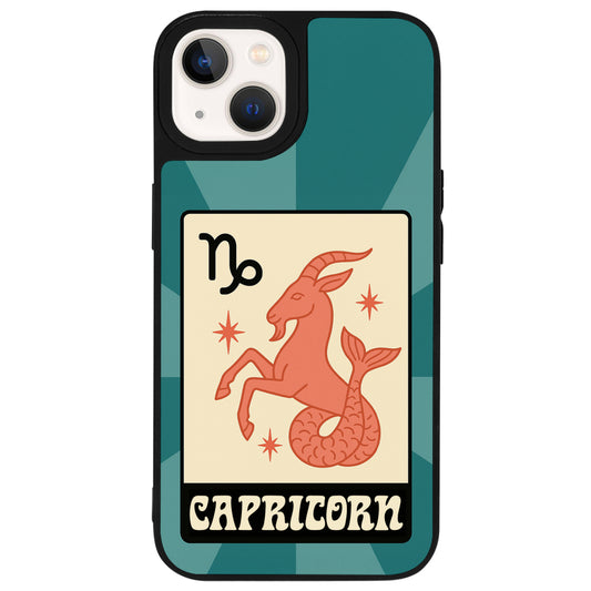 iPhone 14 Oğlak Burcu Sun Light Stars Telefon Kılıfı - Popsoketsiz