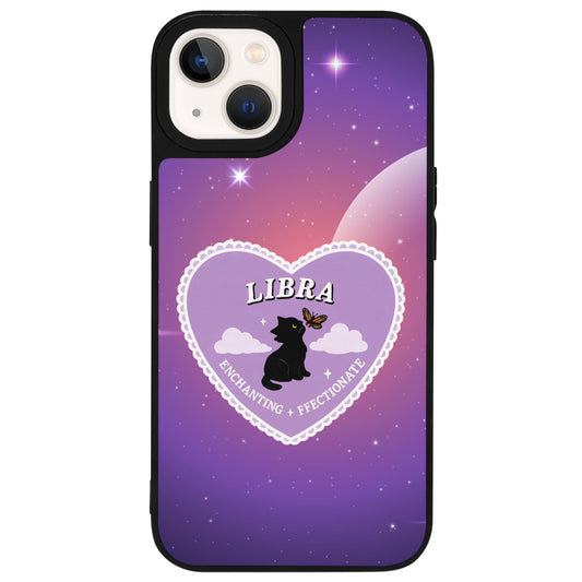 iPhone 14 Terazi Burcu Heart In Stars Telefon Kılıfı - Popsoketsiz