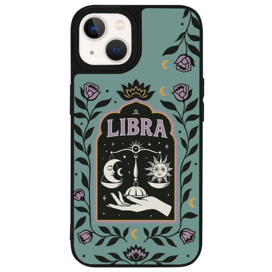 iPhone 14 Terazi Burcu Night Stars Telefon Kılıfı - Popsoketsiz