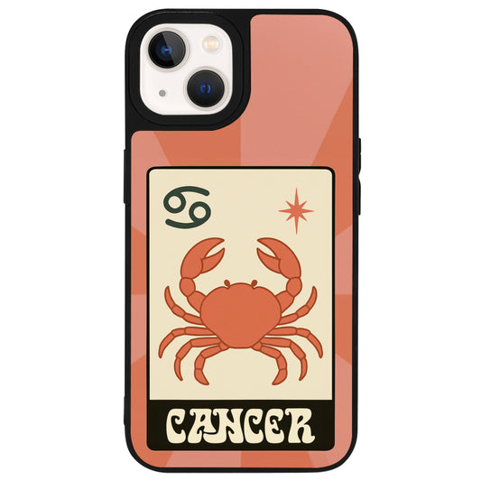 iPhone 14 Yengeç Burcu Sun Light Stars Telefon Kılıfı - Popsoketsiz