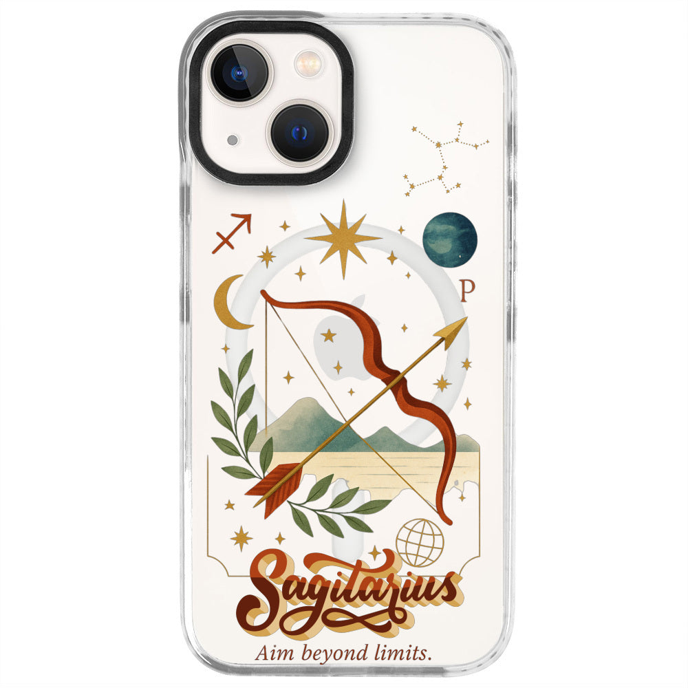 iPhone 14 Yay Burcu Way of Aries Telefon Kılıfı - Beyaz