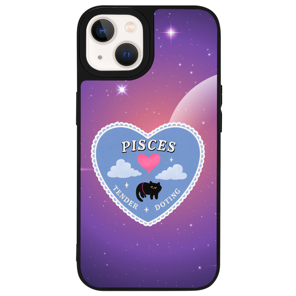 iPhone 15 Plus Balık Burcu Heart In Stars Telefon Kılıfı - Popsoketsiz
