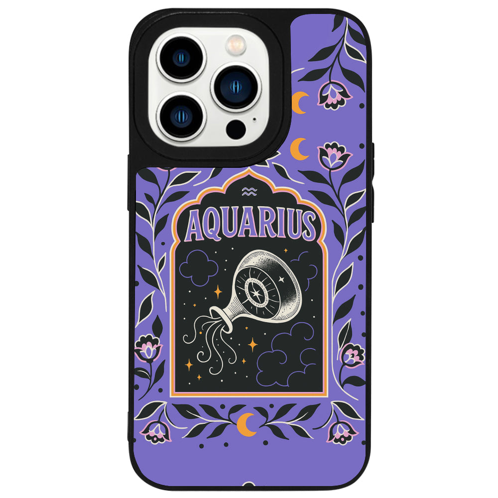 iPhone 15 Pro Max Kova Burcu Night Stars Telefon Kılıfı - Popsoketsiz
