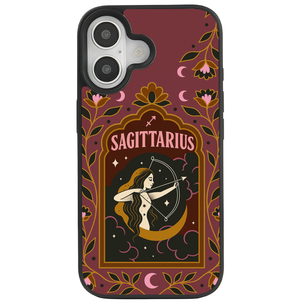 iPhone 16 Yay Burcu Night Stars Telefon Kılıfı - Popsoketsiz