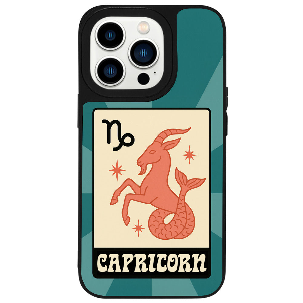 iPhone 16 Pro Oğlak Burcu Sun Light Stars Telefon Kılıfı - Popsoketsiz