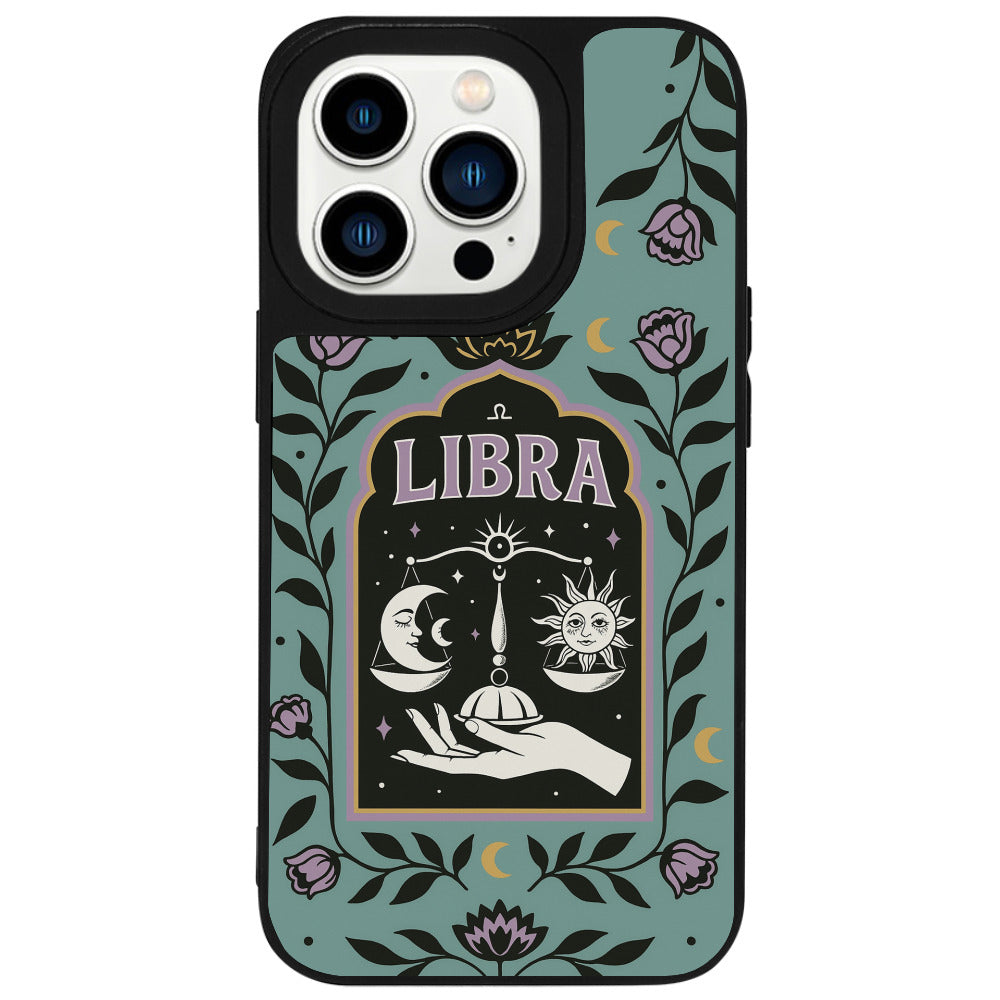 iPhone 16 Pro Terazi Burcu Night Stars Telefon Kılıfı - Popsoketsiz