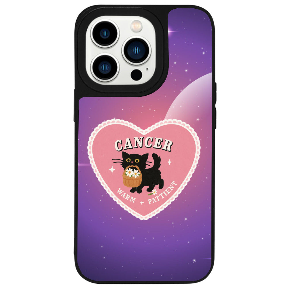 iPhone 16 Pro Yengeç Burcu Heart In Stars Telefon Kılıfı - Popsoketsiz