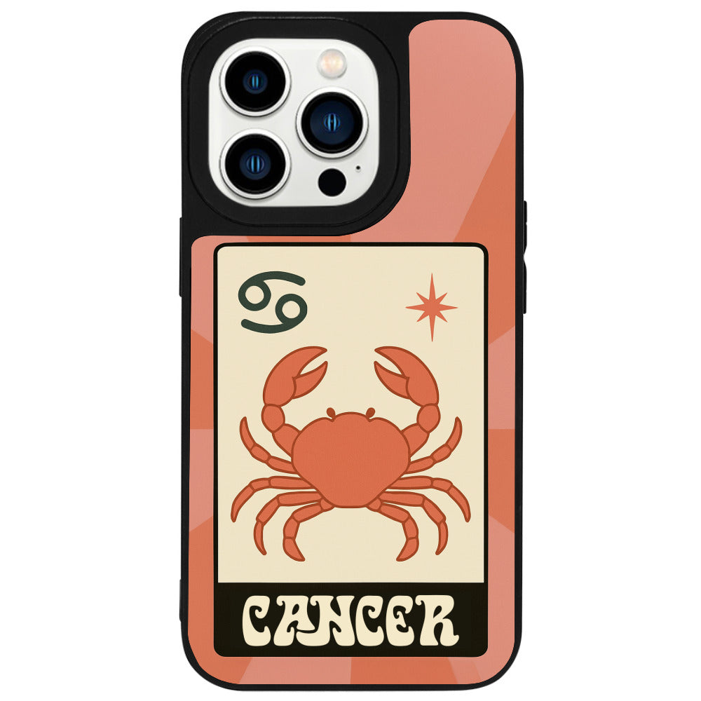 iPhone 16 Pro Yengeç Burcu Sun Light Stars Telefon Kılıfı - Popsoketsiz