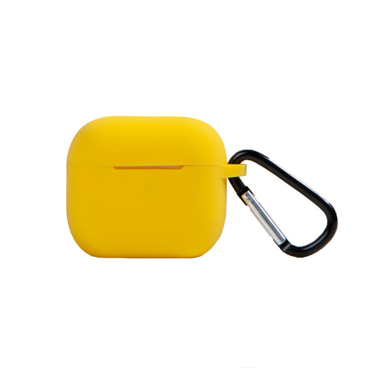 Apple AirPods 4 Sarı Silikon Kılıfı