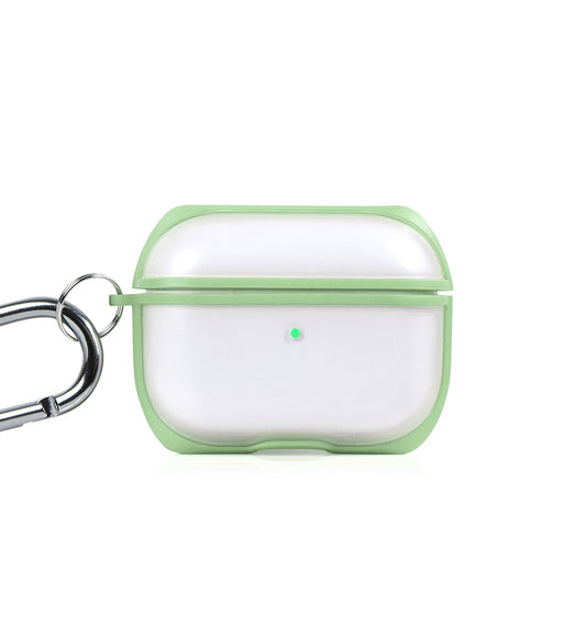 Apple AirPods Pro Green Line Transparent Kılıfı