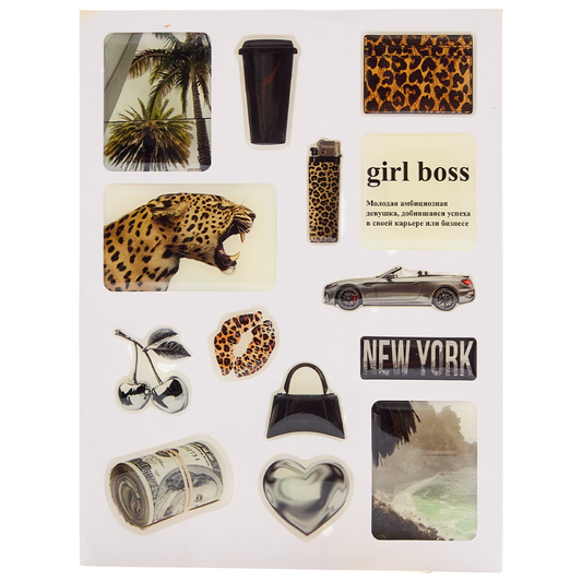 Girl Boss Stickers