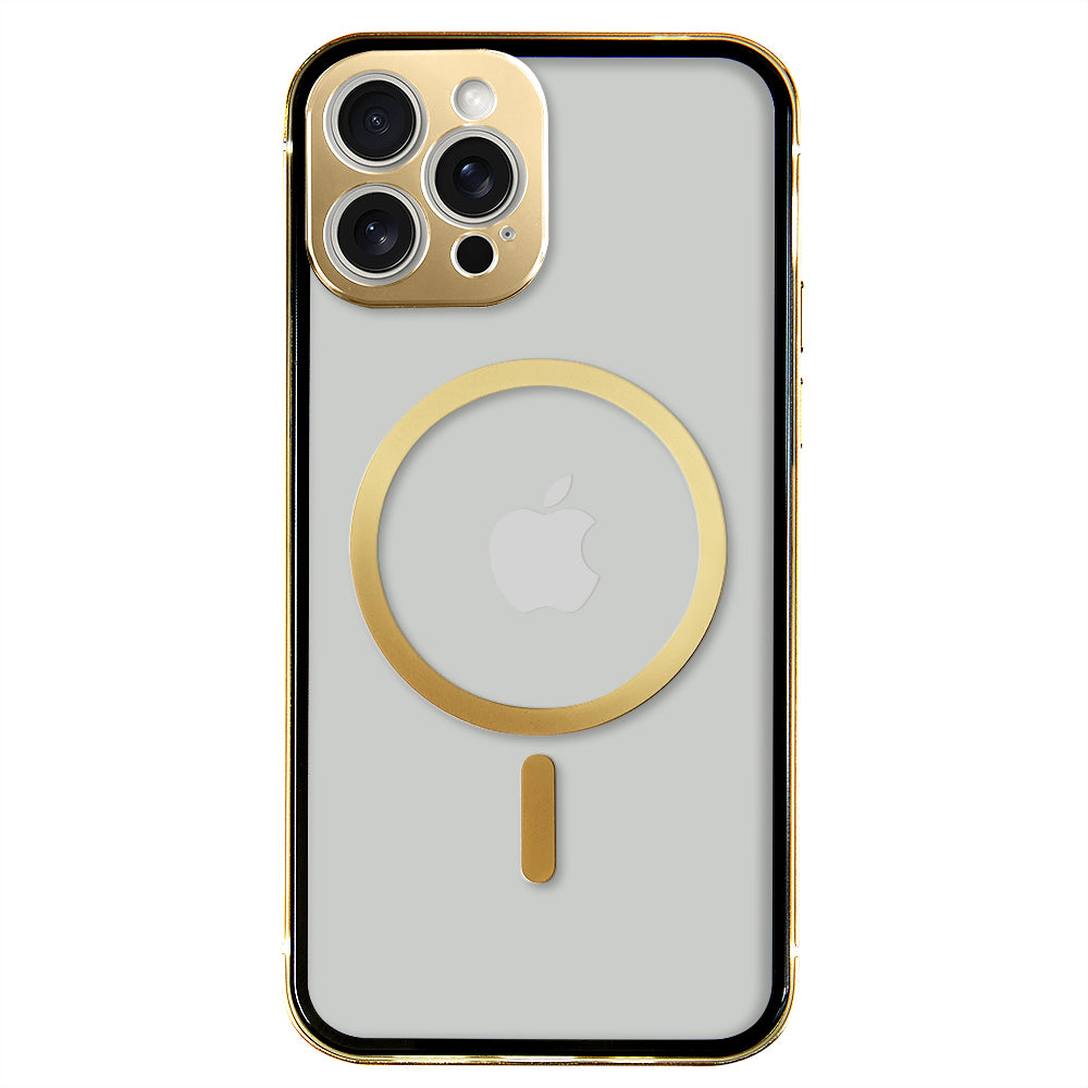 Apple iPhone 13 Pro ゴールド Apple iPhone 13 Pro Kasalı Magsafe Gold – Deercase