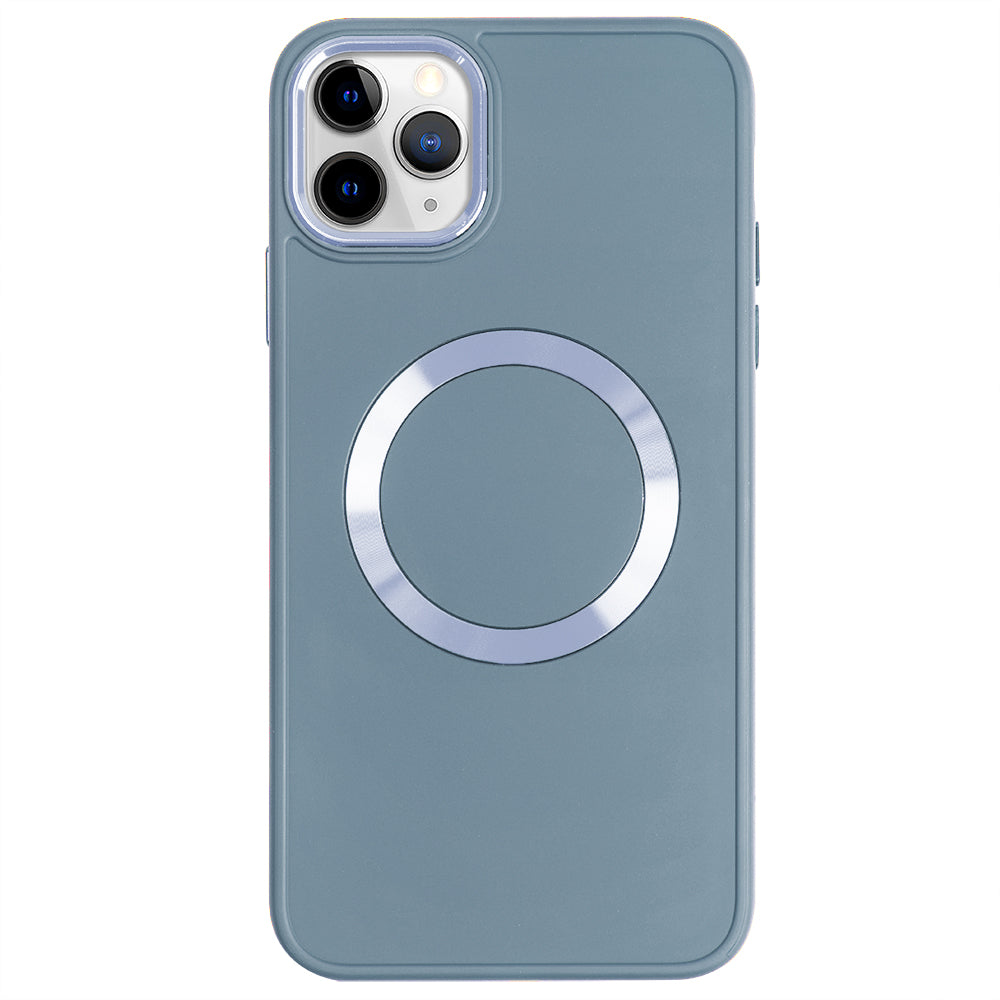 Apple iPhone 11 Pro Renkli Magsafe Case Bebe Mavi