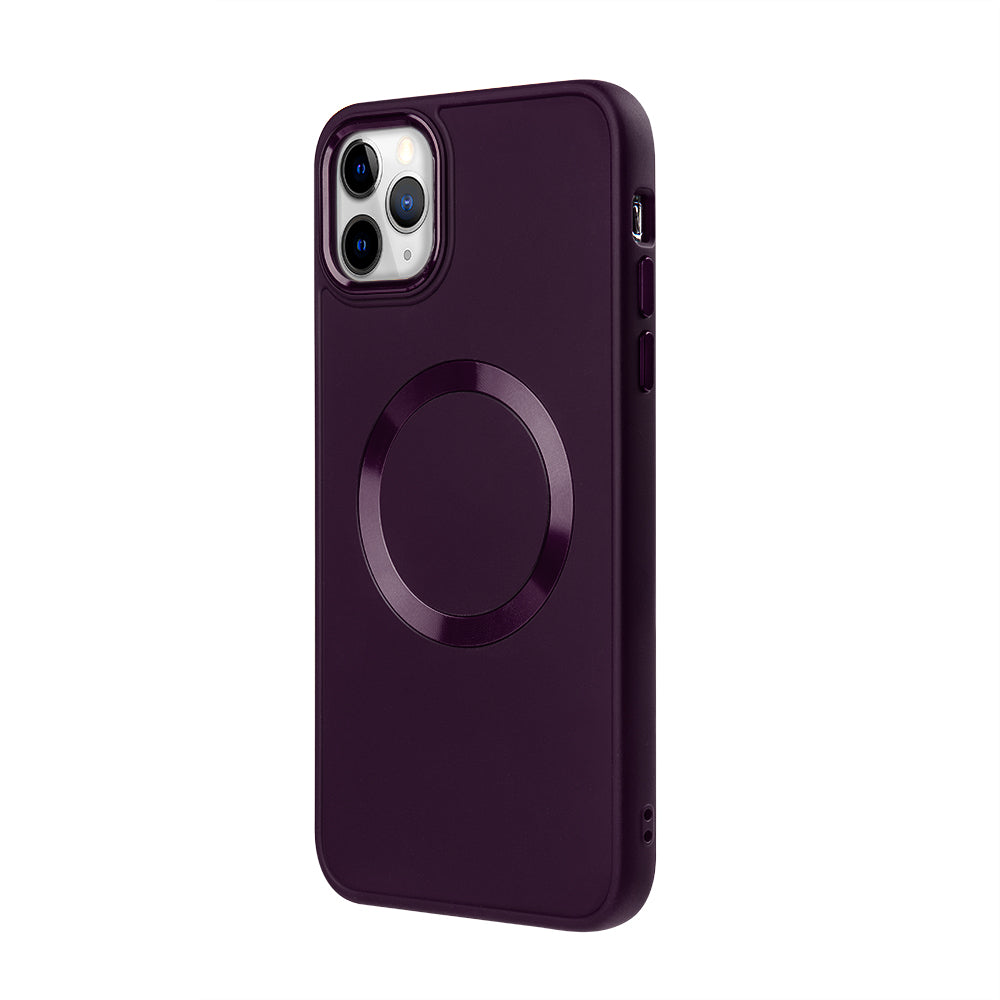Apple iPhone 15 Pro Max Renkli Magsafe Case Cherry