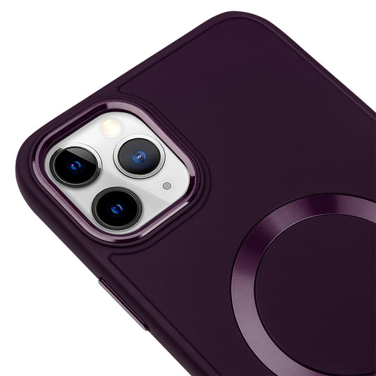 Apple iPhone 15 Pro Max Renkli Magsafe Case Cherry