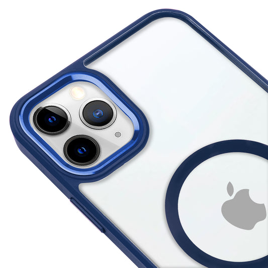 Apple iPhone 11 Pro Max Lux Magsafe Lacivert