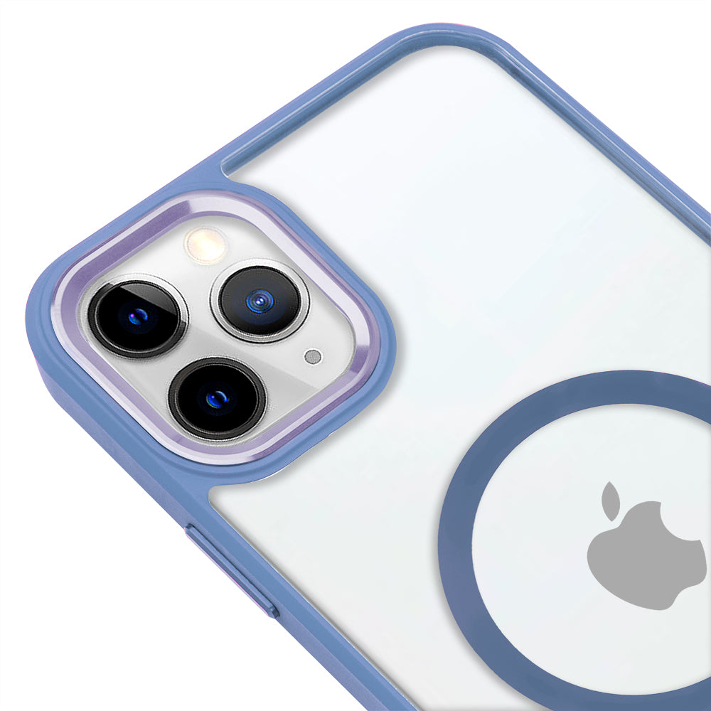 Apple iPhone 15 Pro Max Lux Magsafe Mavi