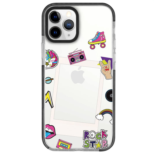 iPhone 11 Pro Rock Star Polaroid Telefon Kılıfı