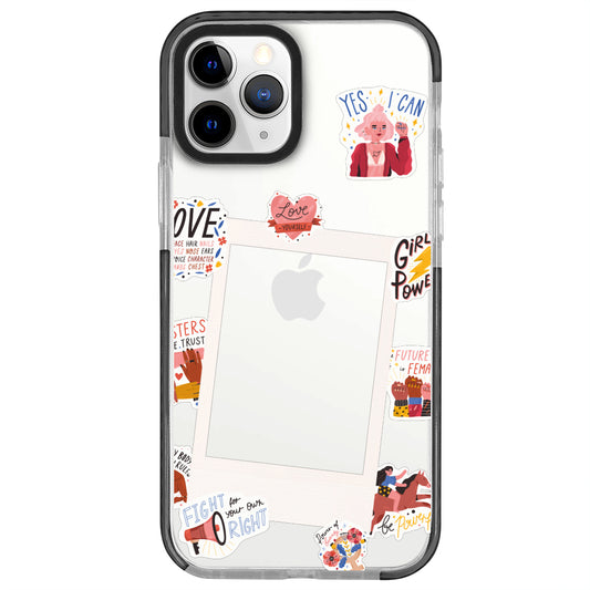 iPhone 11 Pro Sisters Trust Polaroid Telefon Kılıfı